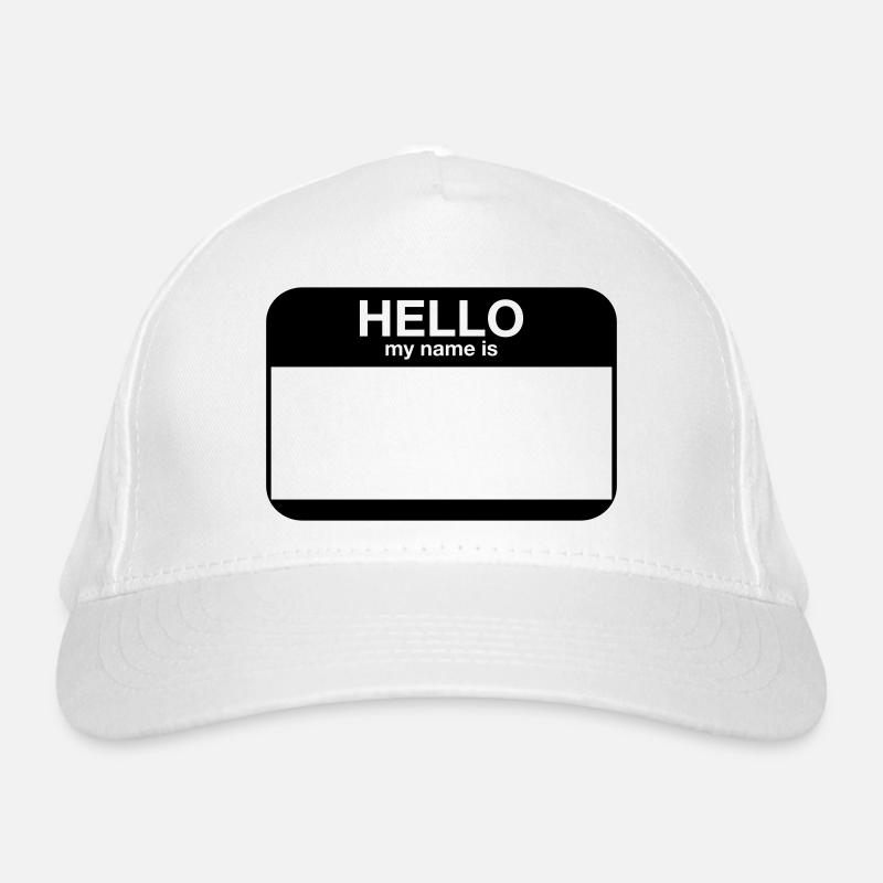hello my name is Organic Baseball Cap