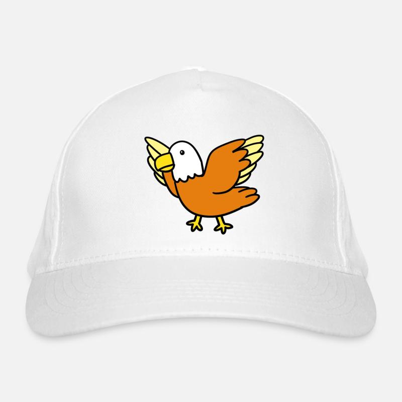 Kleiner Vogel Bio-Baseballkappe