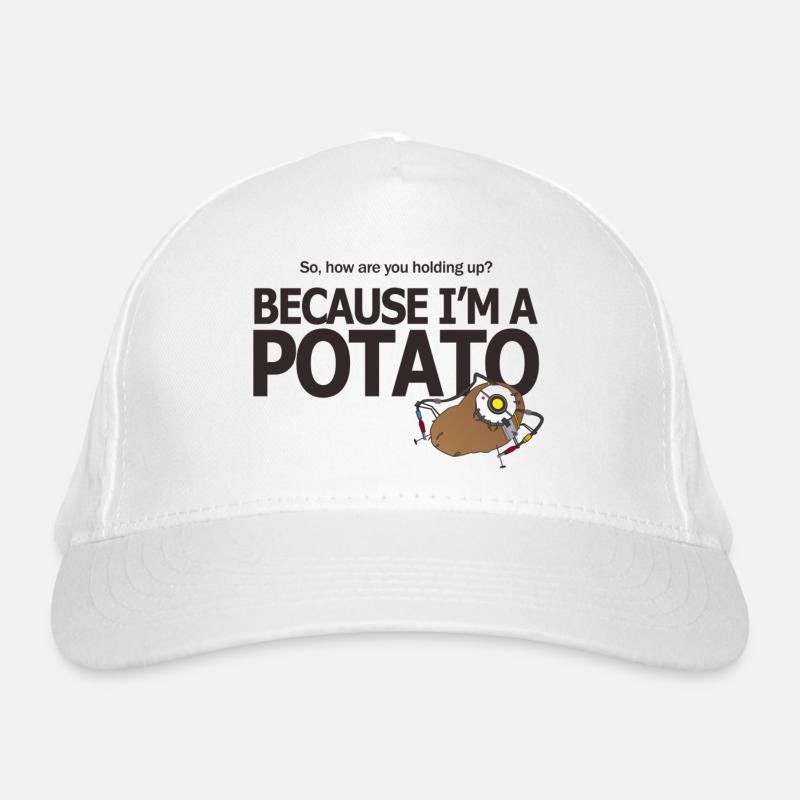 Hello Potato Bio-Baseballkappe