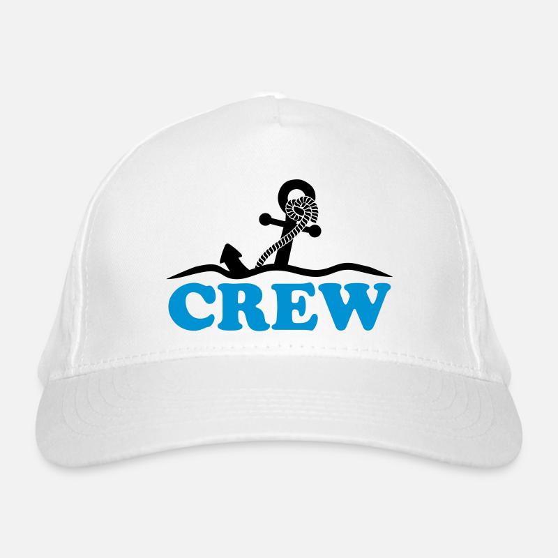 Ancre sous l'eau vagues conception d'équipage Casquette classique bio