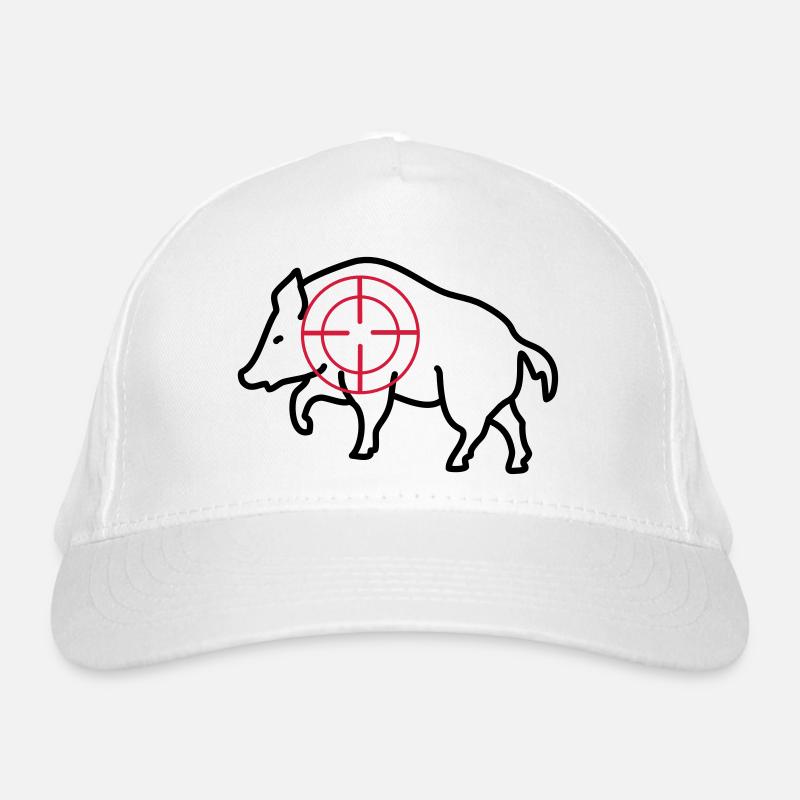 wild boar Organic Baseball Cap