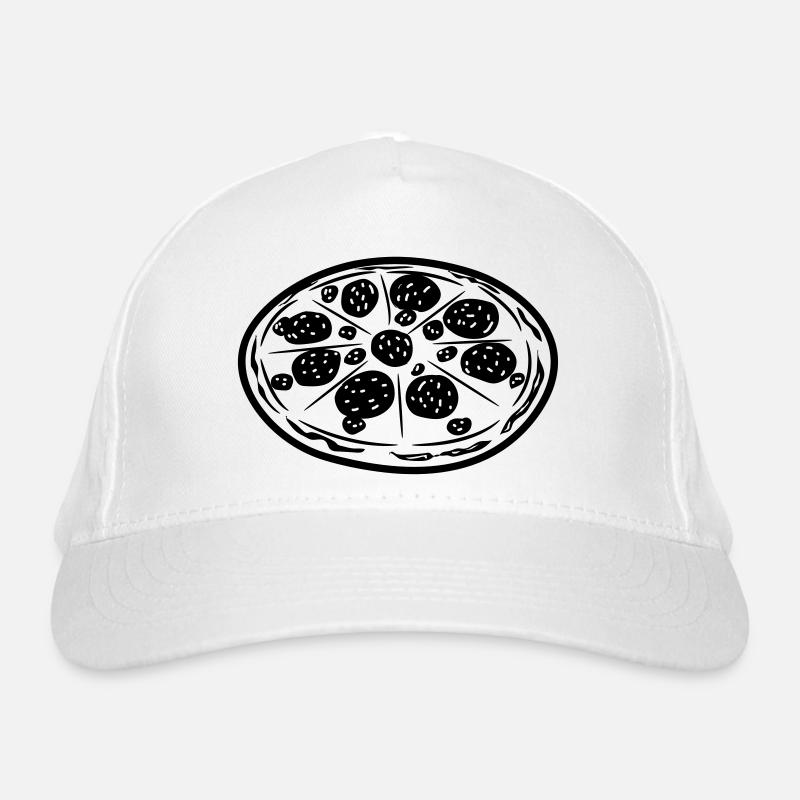 pizza fast food Casquette classique bio