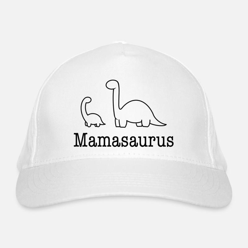 Mamasaurus - Dinosaurier - Geschenkidee Bio-Baseballkappe