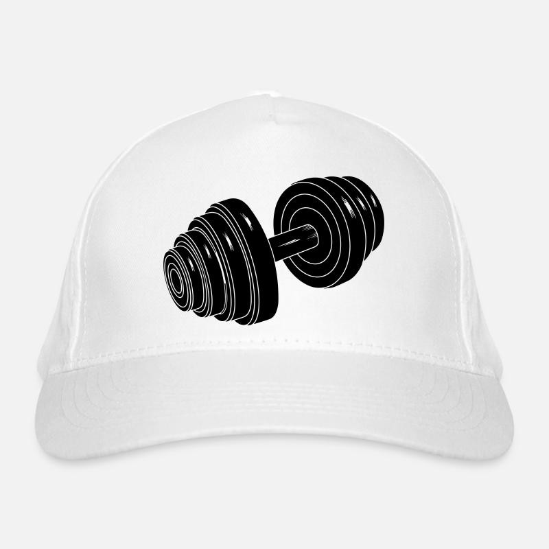 Dumbel Gym Gewicht Bio-Baseballkappe