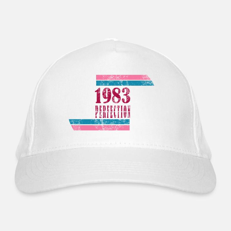 1983 - perfection Organic Baseball Cap