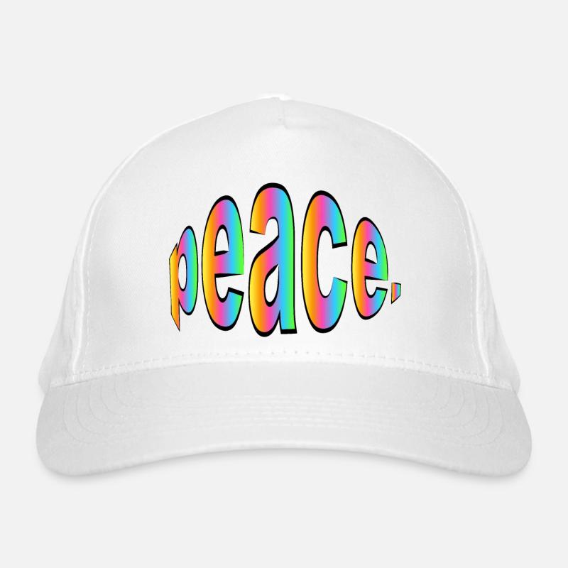 Friede. Bio-Baseballkappe