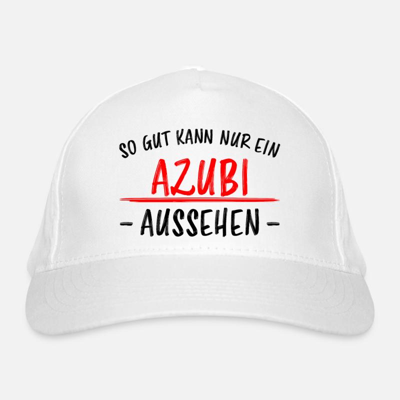 Azubi Witz Spruch Lehrling Auszubildende Geschenk Bio-Baseballkappe