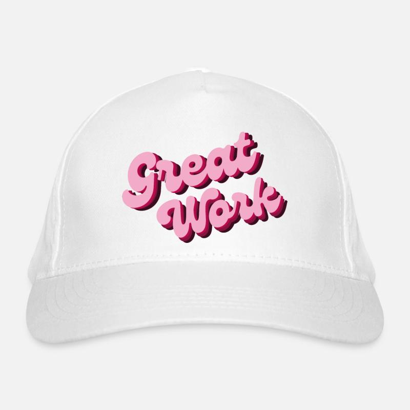 great work Casquette classique bio
