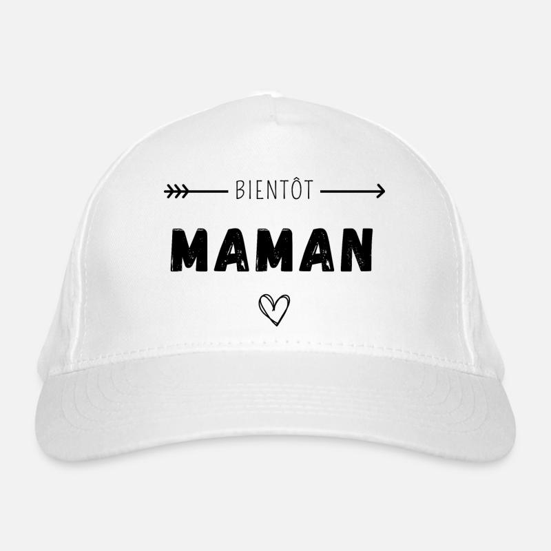 Bientôt maman Casquette classique bio