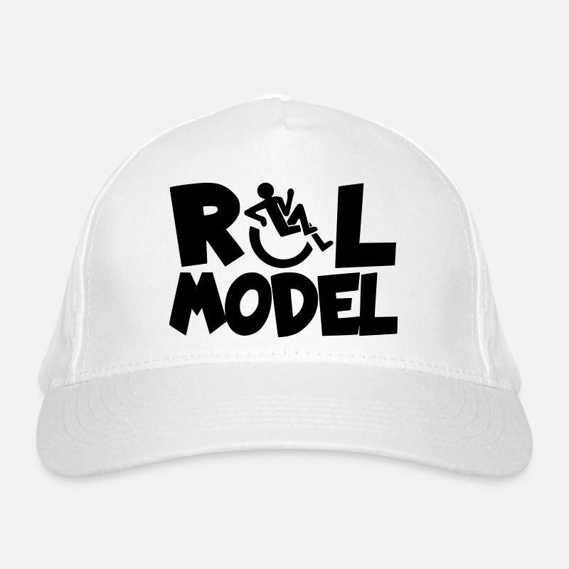 Jeder Rollstuhlfahrer ist ein Vorbild * Bio-Baseballkappe