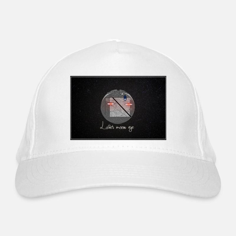 Laser Eyes 2 Bio-Baseballkappe