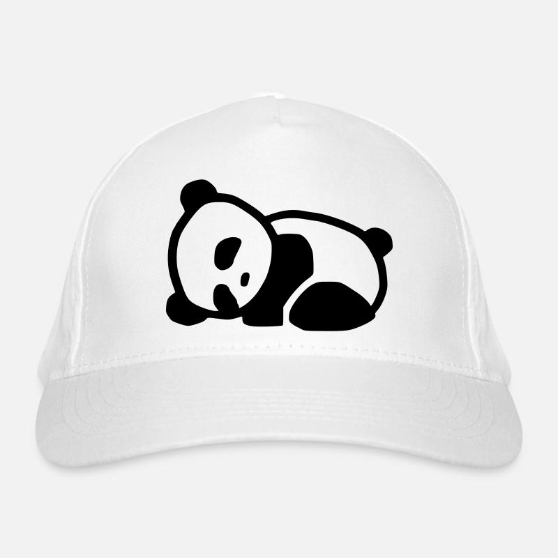 kuschliger Panda Bio-Baseballkappe