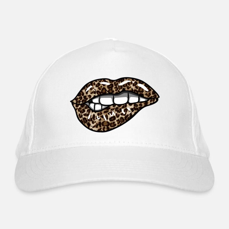 Leopard Lips Organic Baseball Cap
