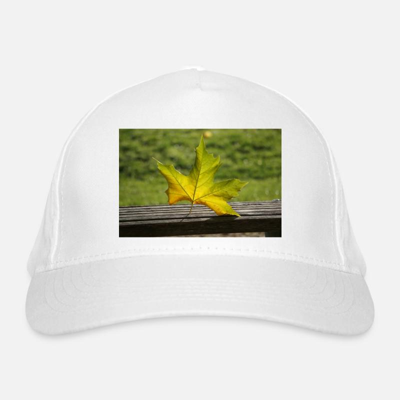 Feuille d’érable solitaire Casquette classique bio