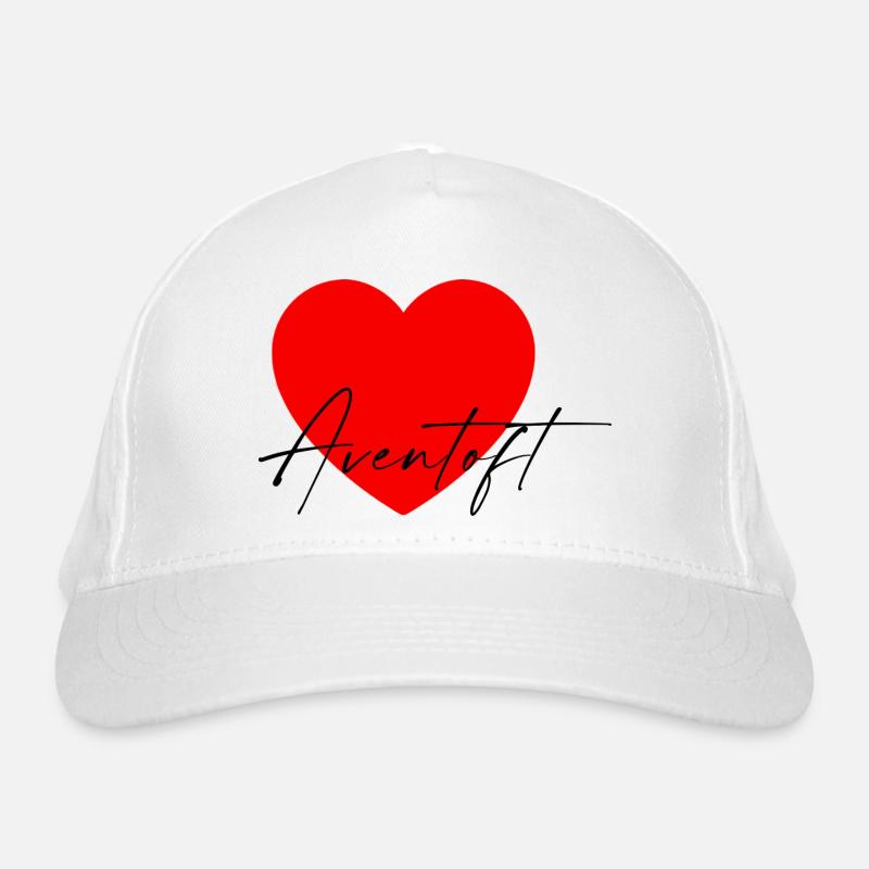 i Love Aventoft Bio-Baseballkappe
