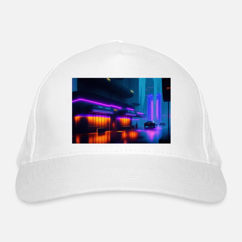 Image future de l’IA-Art Casquette classique bio
