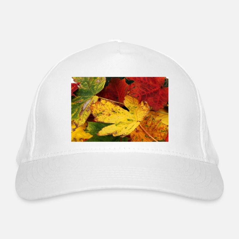 Autumn leaves Organic Baseball Cap