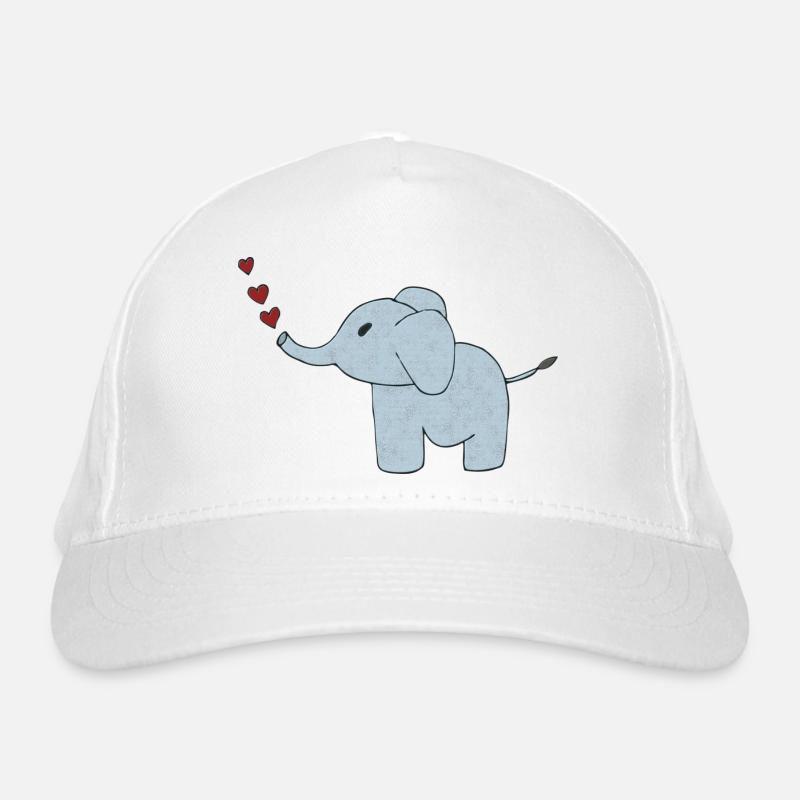 Elephant Elephant Skin Organic Baseball Cap