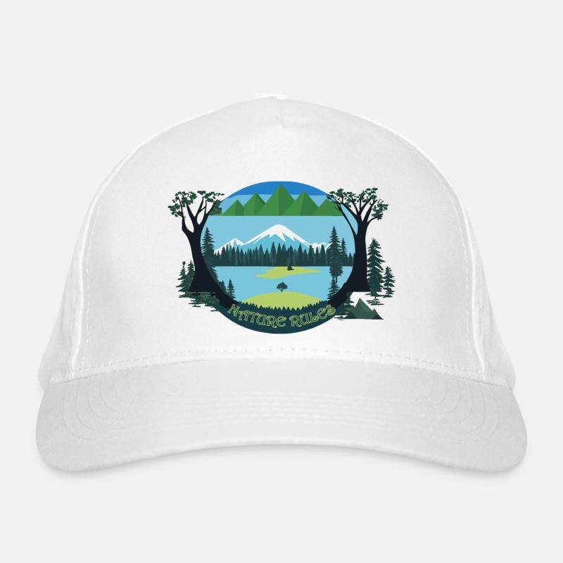 Nature Rules Organic Baseball Cap