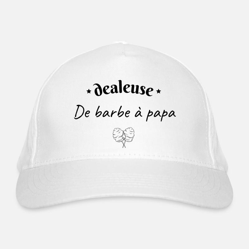 Dealeuse de barbe à papa Casquette classique bio