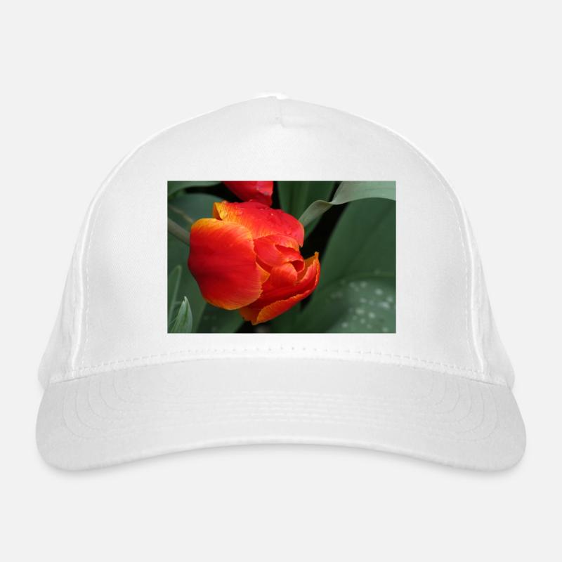 Fiery tulip freshness Organic Baseball Cap