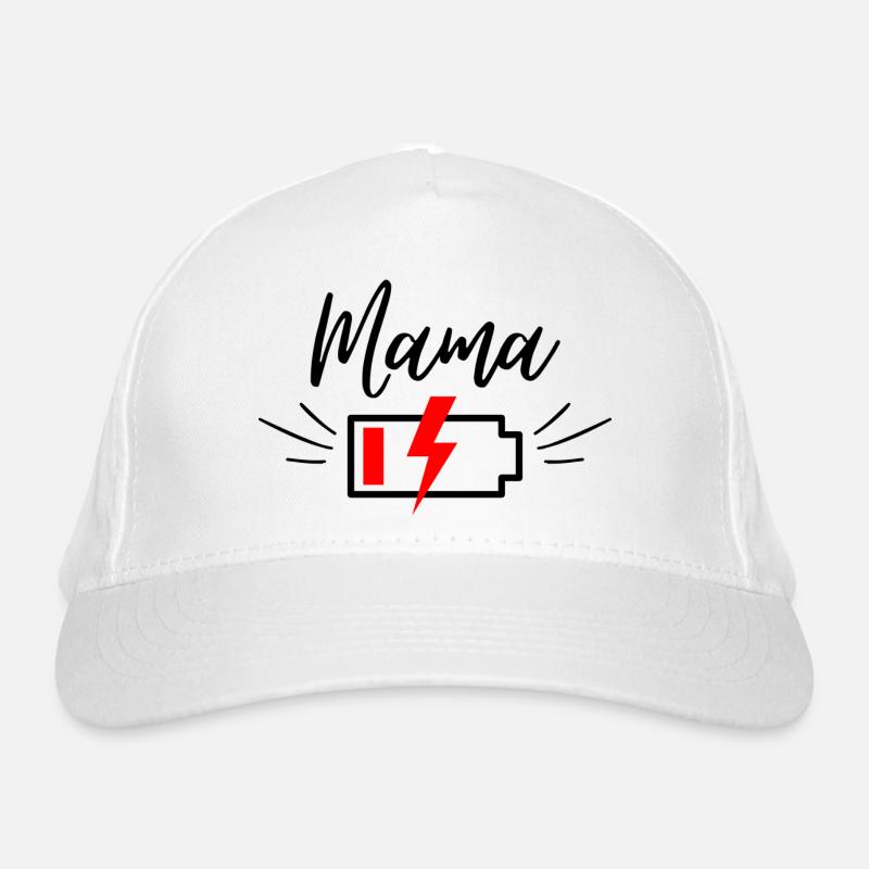 Mama Power Empty (black) Bio-Baseballkappe
