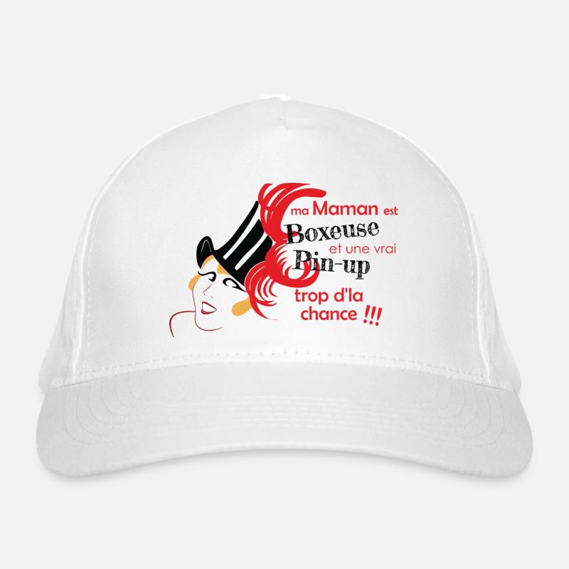maman pinup boxeuse Casquette classique bio