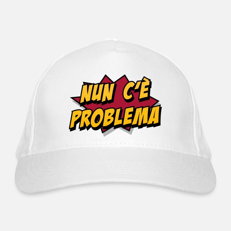 Roman Phrases "There is no Problem" v.001 Organic Baseball Cap