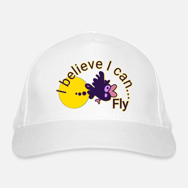 Flying Bird Organic Baseball Cap