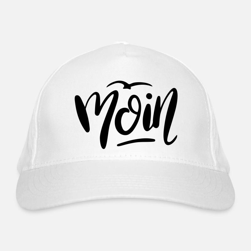 Moin Möwe Moment Bio-Baseballkappe