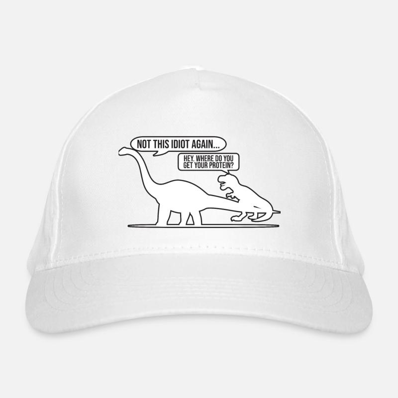 Not this Idiot again Organic Baseball Cap