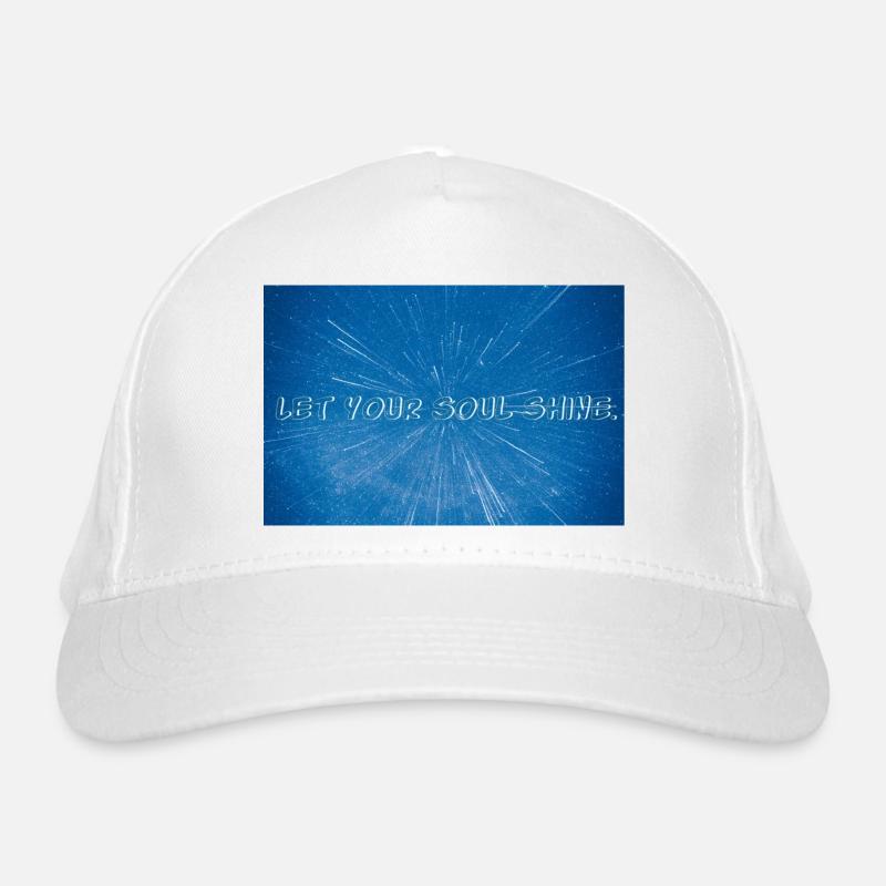 Shine from within. Organic Baseball Cap