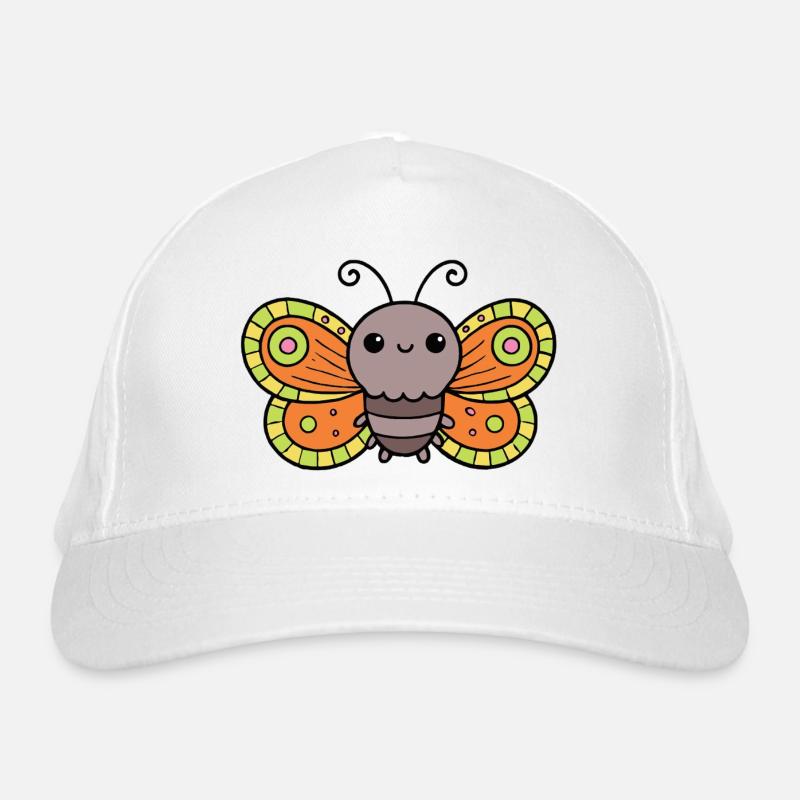 Butterfly Organic Baseball Cap