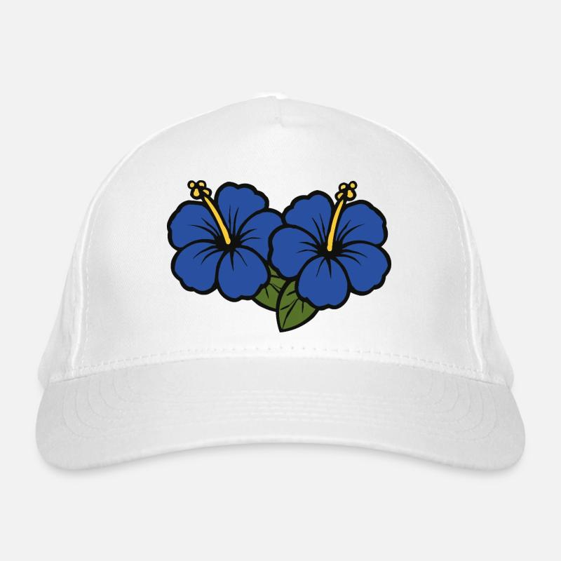 Hibiscus Flowers 2 Organic Baseball Cap