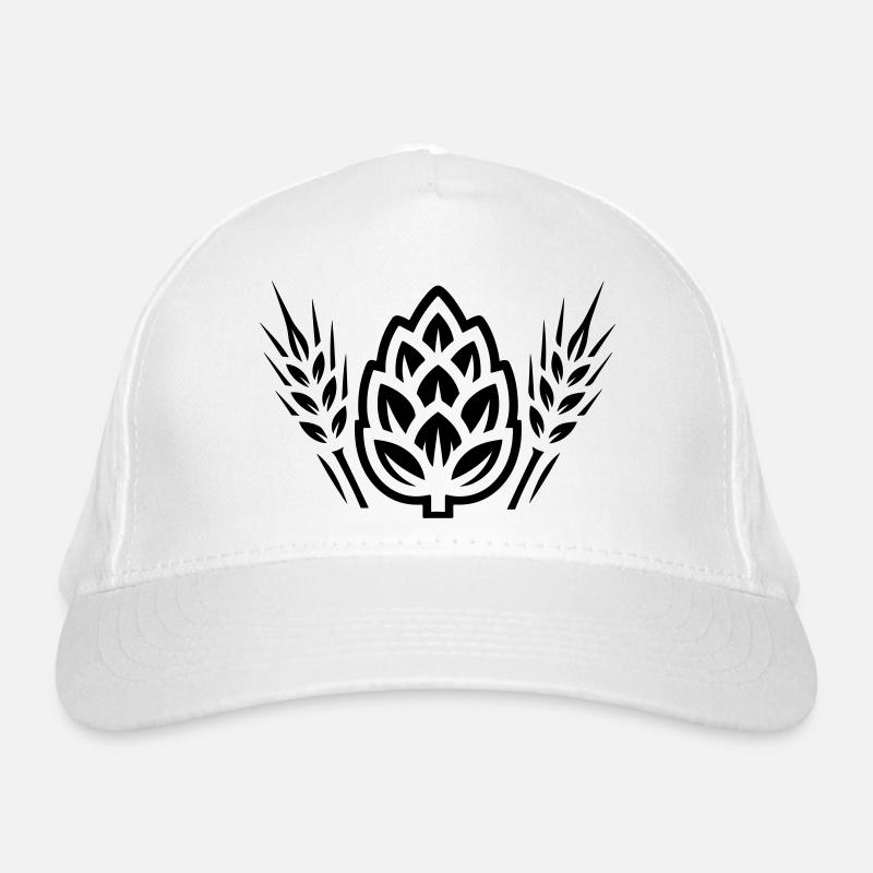 Houblon Symbole Orge Casquette classique bio