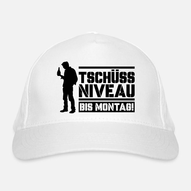 Tschüss Niveau bis Montag Bio-Baseballkappe