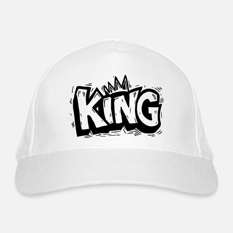 King Graffiti Organic Baseball Cap