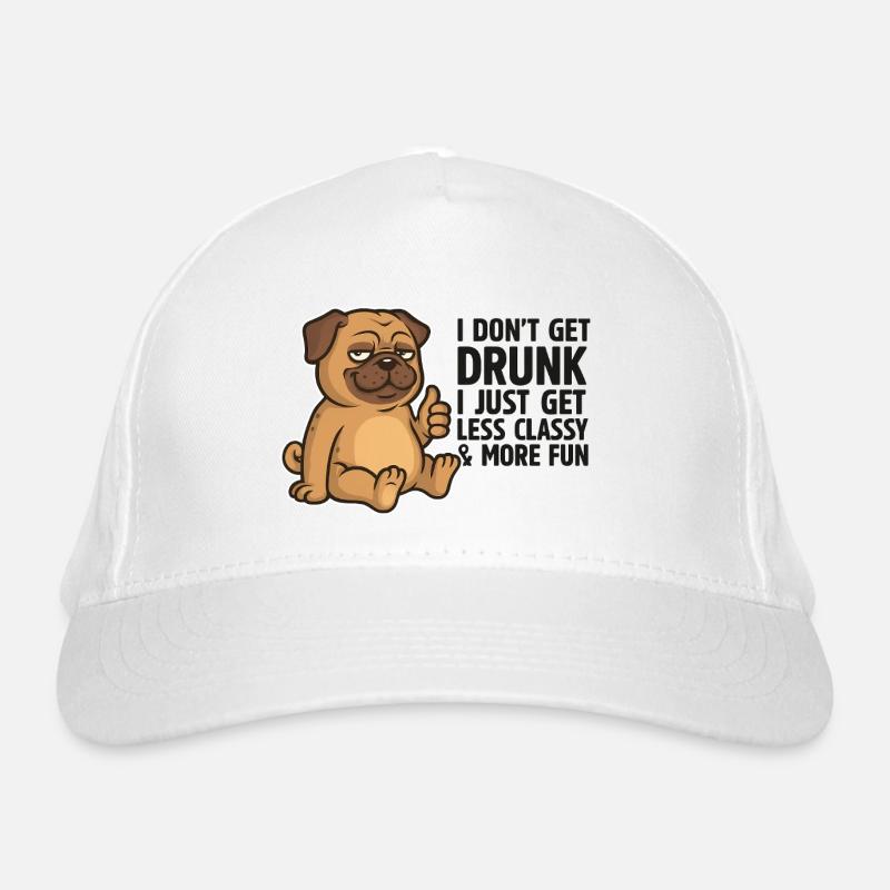 Less Classy More Fun Pup Organic Baseball Cap