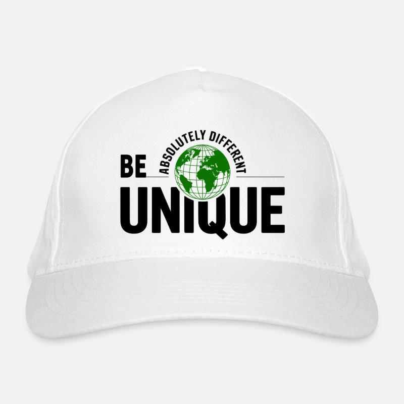 Unique Green Globe Organic Baseball Cap