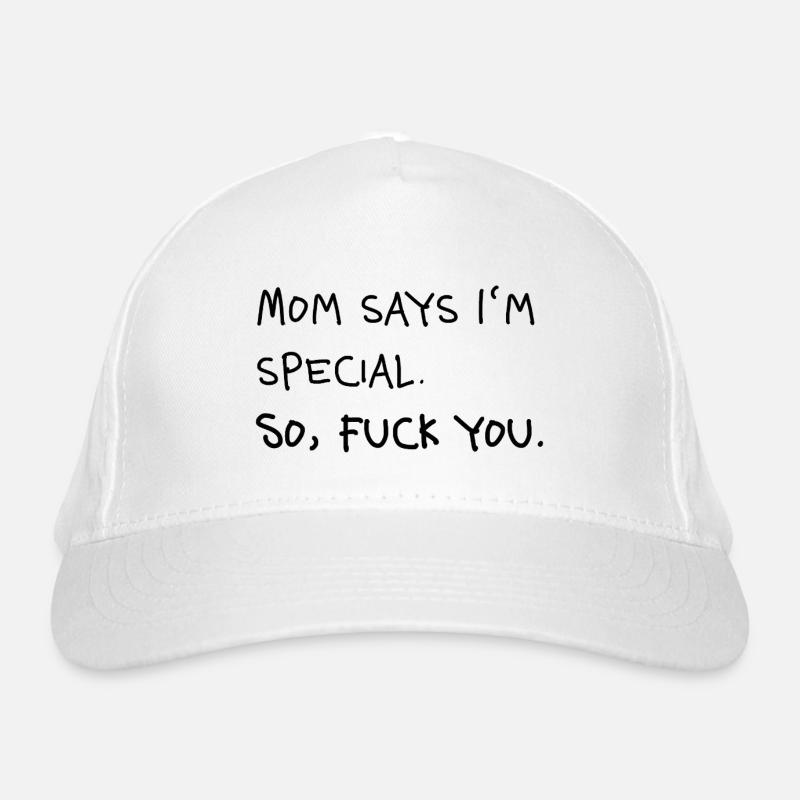Maman dit que je suis une déclaration spéciale Casquette classique bio