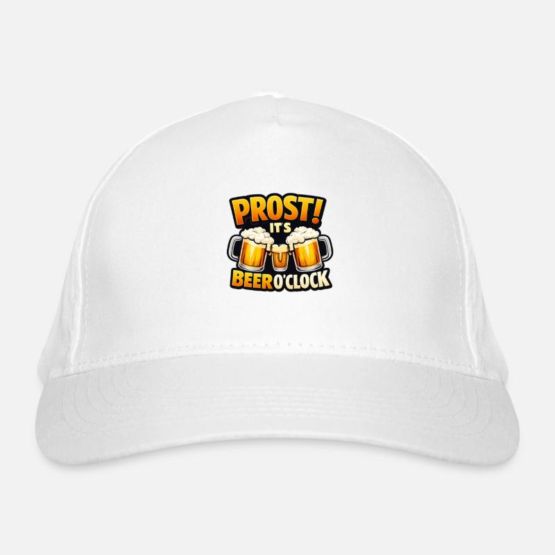 Prost It's Beer O'Clock Bio-Baseballkappe