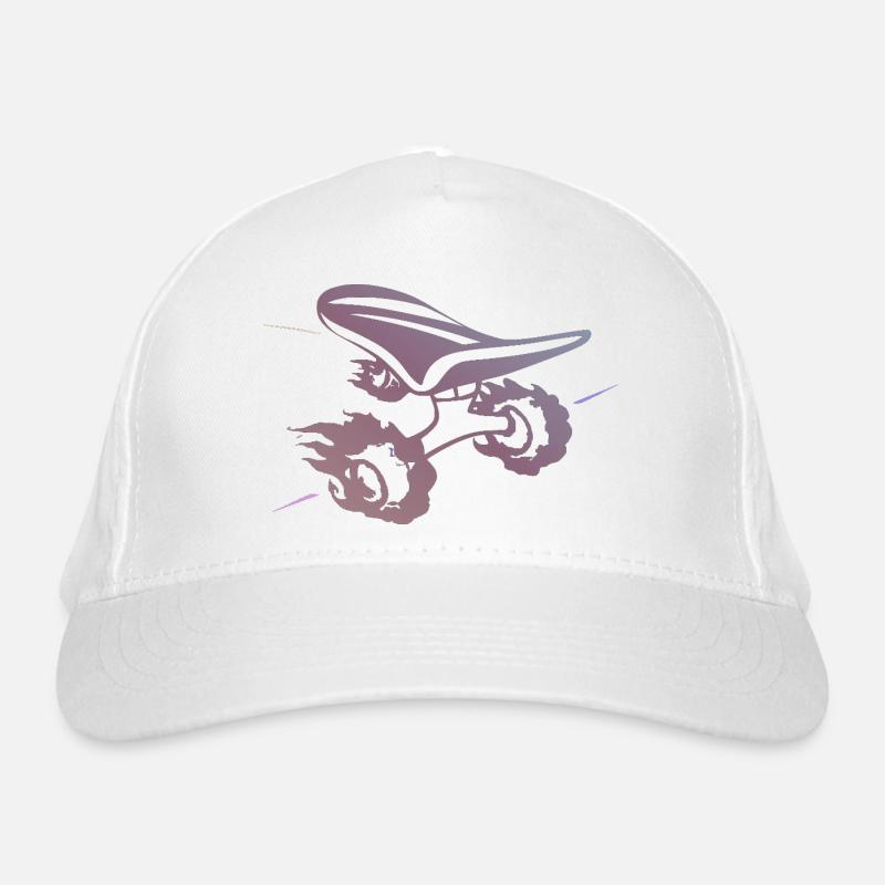 Gradient skateboard Silhouette Ride Bio-Baseballkappe