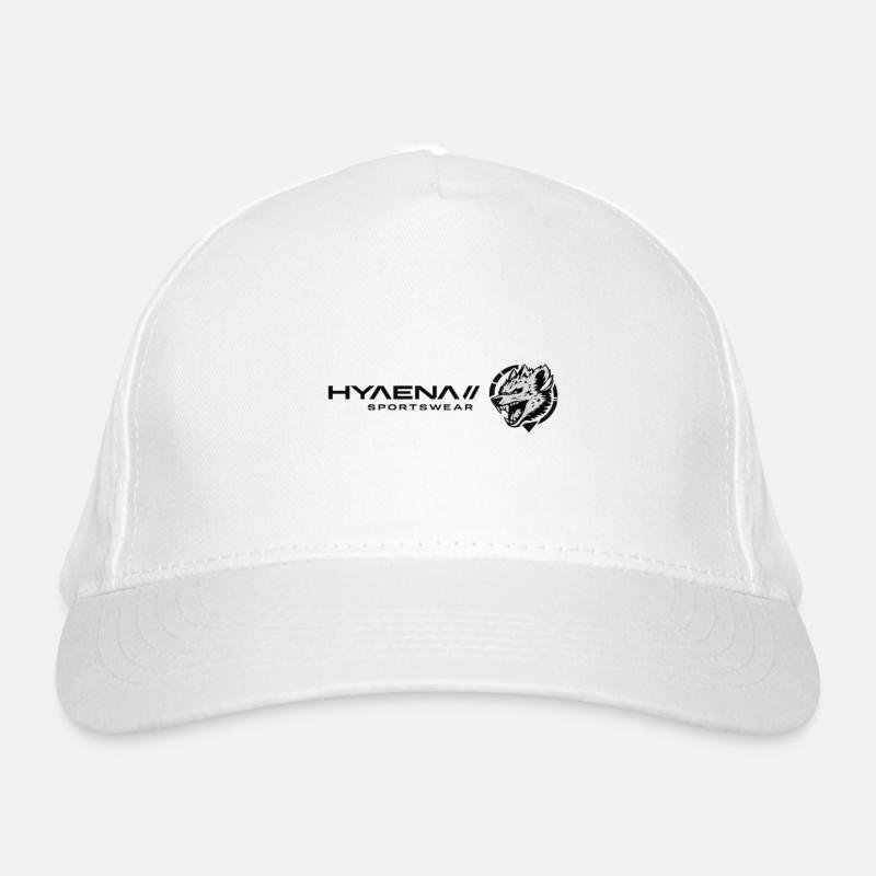 Hyaena Logo Version 4 by TF Organic Baseball Cap