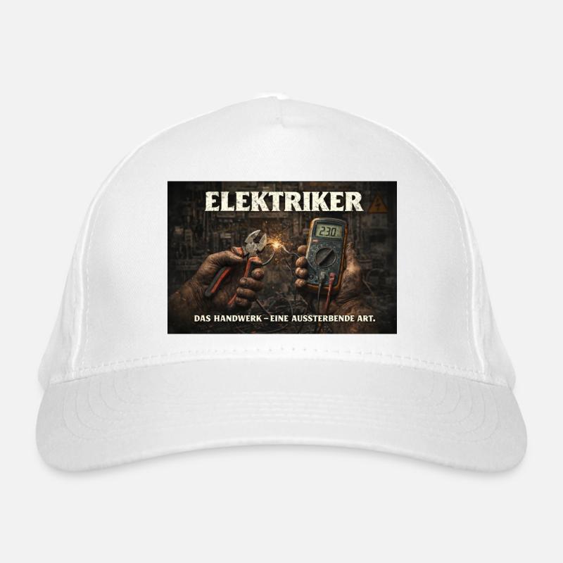 Elektriker Bio-Baseballkappe