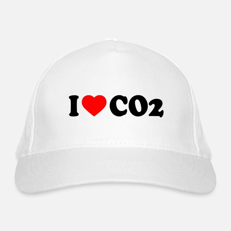 I love co2 Bio-Baseballkappe