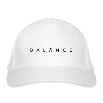 BALANCE - Bio-Baseballkappe - Weiß - Vorne
