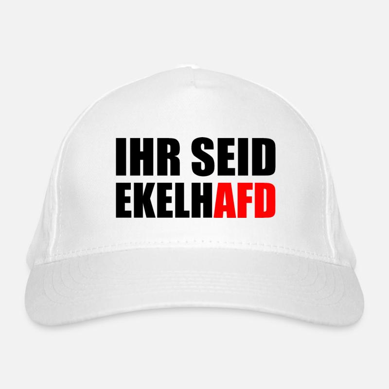 Ihr seid ekelhafd Bio-Baseballkappe