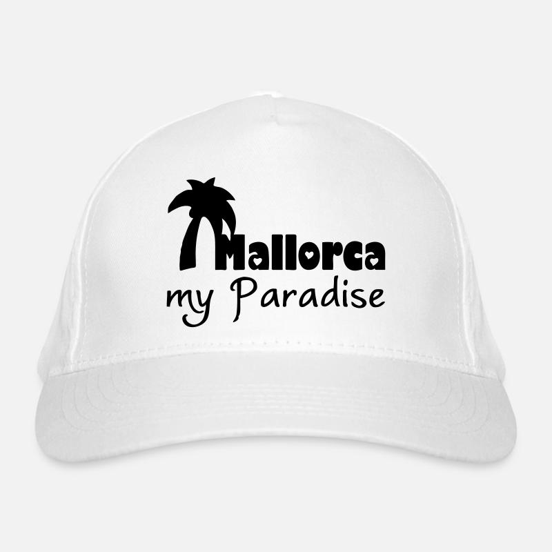 Mallorca Paradise Spanien Urlaub Geschenk Bio-Baseballkappe