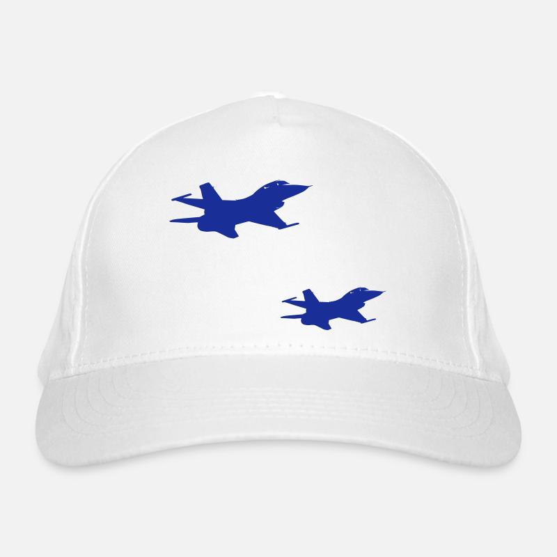 F-16-Kampfjets Bio-Baseballkappe