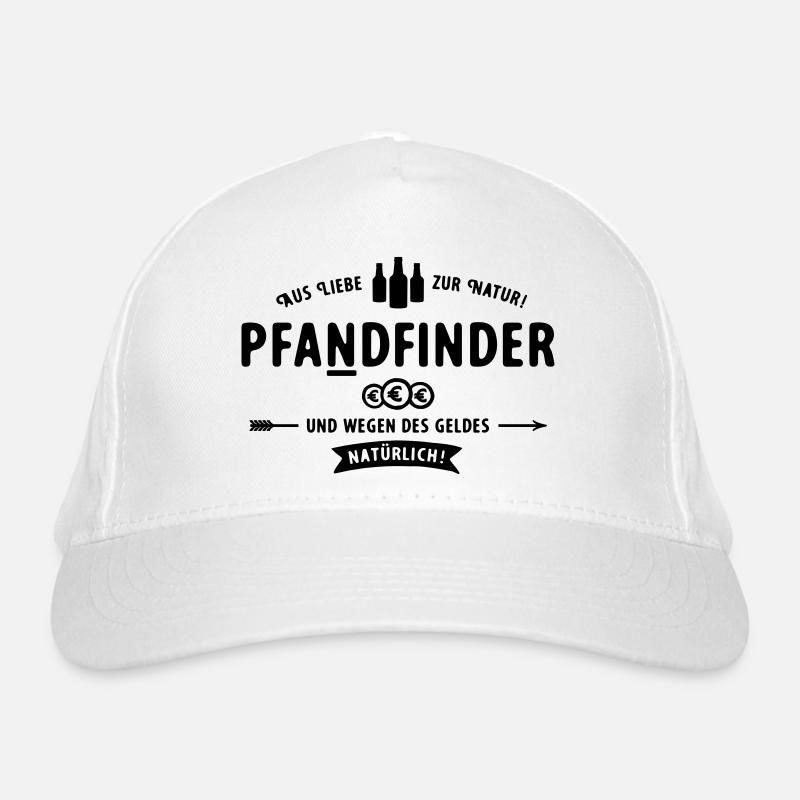 Pfadfinder wird zum Pfandfinder Bio-Baseballkappe